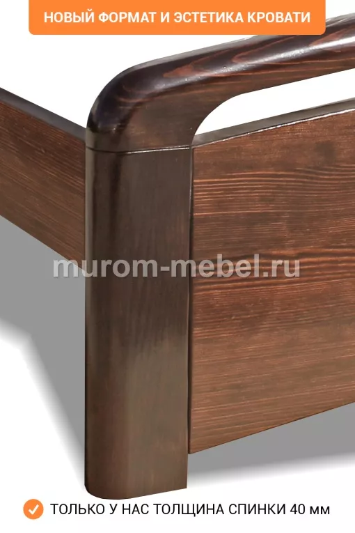 Фото Кровать Бали Lux от производителя 'Муром-Мебель'