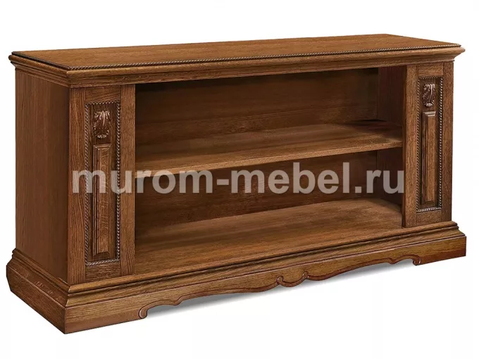 Фото Тумба ТВ Милано открытая (сосна, резьба береза) от производителя 'Муром-Мебель'