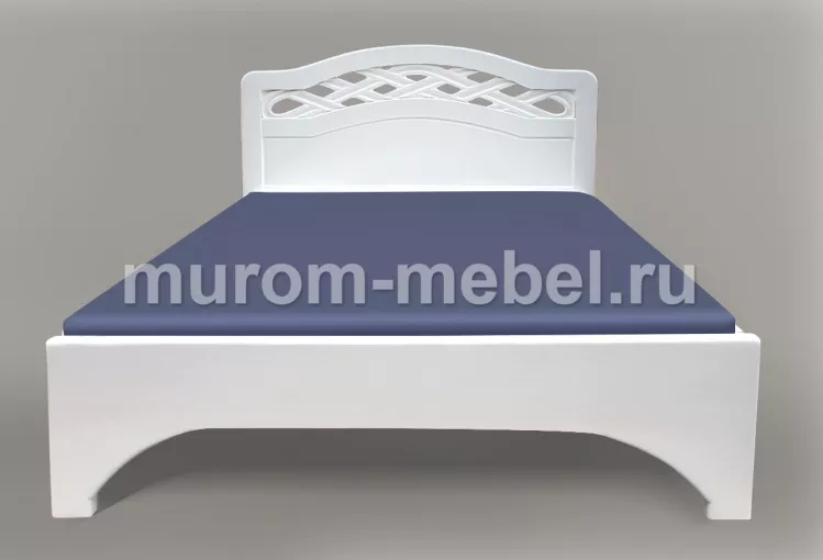 Фото Кровать Вирсавия из бука от производителя 'Муром-Мебель'