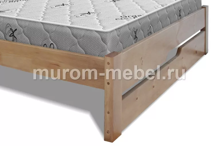 Фото Кровать Веста из бука от производителя 'Муром-Мебель'