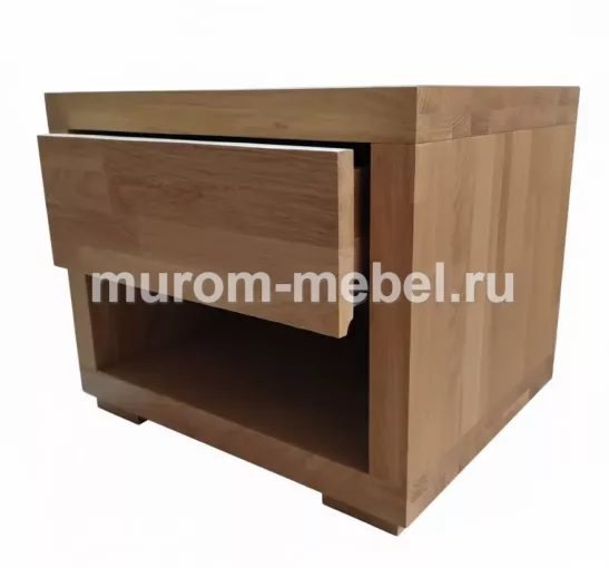 Фото Тумба «Квебек» массив дуба, 400x500x400, цвет: Масло от производителя 'Муром-Мебель'