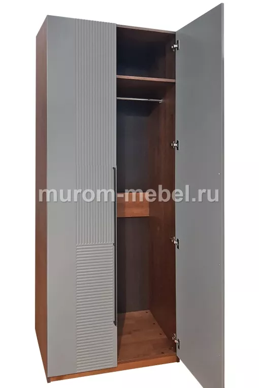 Фото Шкаф Бергамо 2-х ств., фасады МДФ в эмали от производителя 'Муром-Мебель'