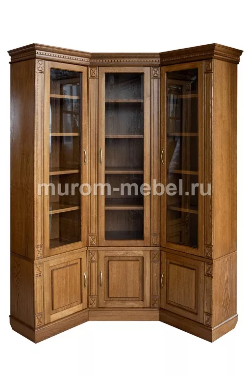 Фото Шкаф книжный угловой Флоренция от производителя 'Муром-Мебель'