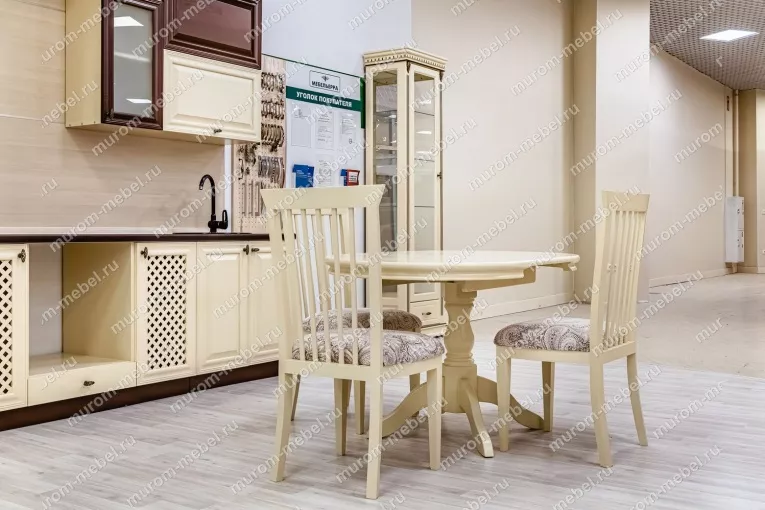 Фото Стул Эстель (слоновая кость, береза) от производителя 'Муром-Мебель'