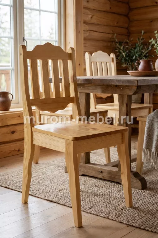 Фото Стул Дачный-1 (сосна) от производителя 'Муром-Мебель'