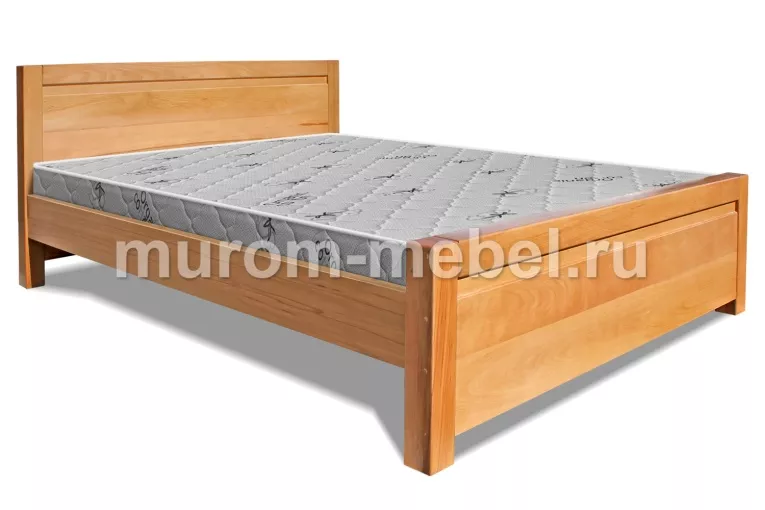 Фото Кровать Марко из массива дуба от производителя 'Муром-Мебель'