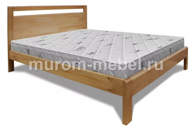Фото Кровать Рамона из дуба от производителя 'Муром-Мебель'