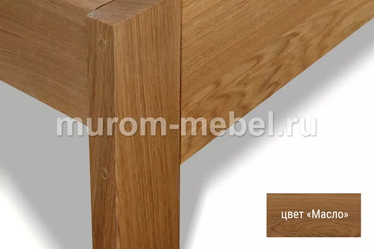 Фото Кровать Бэлли из дуба от производителя 'Муром-Мебель'