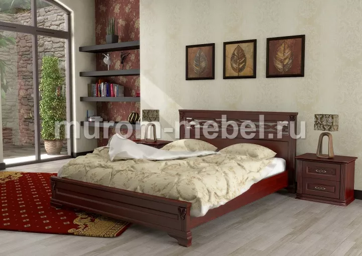 Фото Кровать Лина от производителя 'Муром-Мебель'
