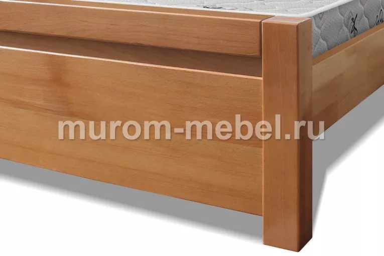 Фото Кровать Марко из массива бука от производителя 'Муром-Мебель'