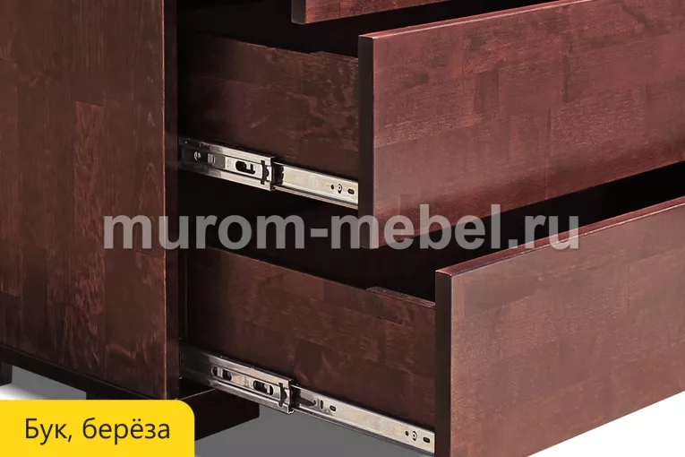 Фото Комод Данте из дуба от производителя 'Муром-Мебель'