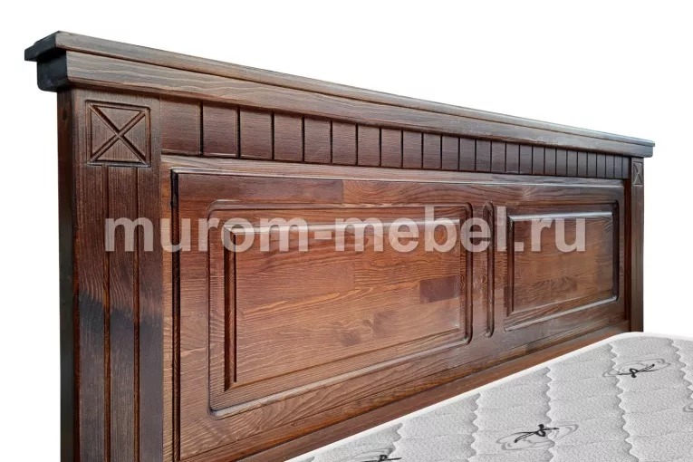 Фото Кровать Флоренция из дуба от производителя 'Муром-Мебель'