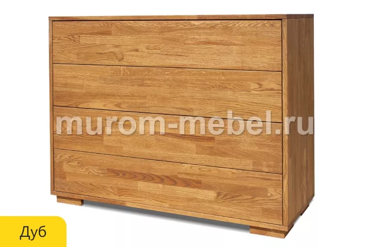 Фото Комод Данте из дуба от производителя 'Муром-Мебель'