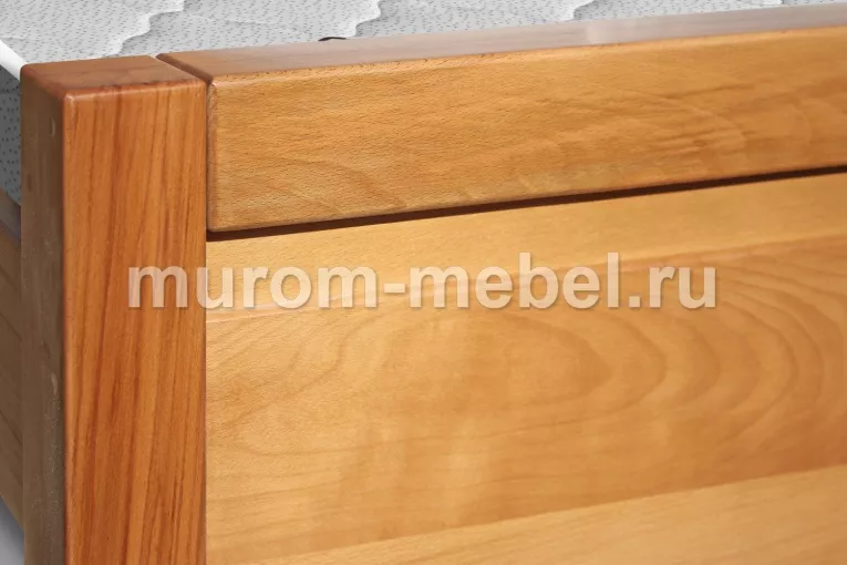 Фото Кровать Марко из массива бука от производителя 'Муром-Мебель'