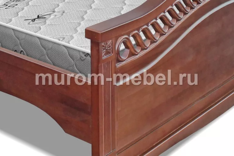 Фото Кровать Милена с мягкой вставкой от производителя 'Муром-Мебель'