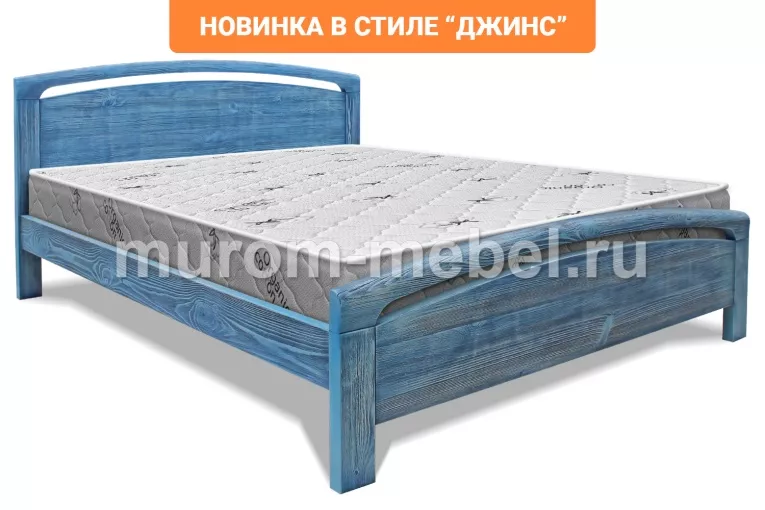 Фото Кровать Бали из дуба от производителя 'Муром-Мебель'
