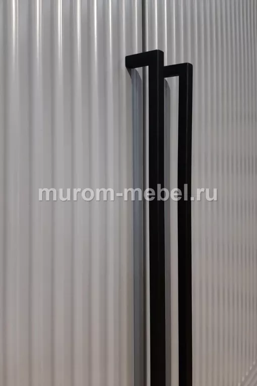 Фото Шкаф Бергамо 3-х ств., фасады МДФ в эмали от производителя 'Муром-Мебель'