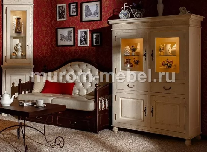 Фото Сервант 2 ств. Винтаж 2 от производителя 'Муром-Мебель'