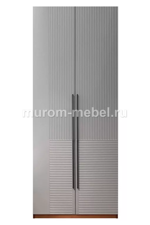 Фото Шкаф Бергамо 2-х ств., фасады МДФ в эмали от производителя 'Муром-Мебель'