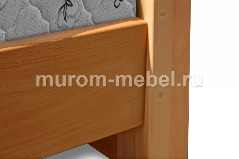 Фото Кровать Марко из массива бука от производителя 'Муром-Мебель'