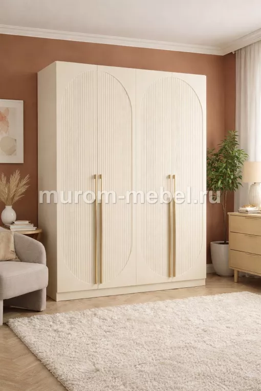 Фото Шкаф Белфор, фасады МДФ эмаль от производителя 'Муром-Мебель'