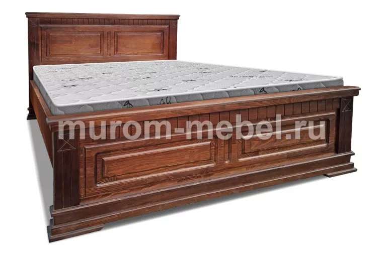 Фото Кровать Флоренция из дуба от производителя 'Муром-Мебель'