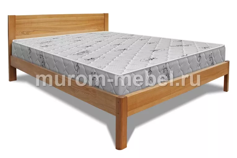 Фото Кровать Готика из дуба от производителя 'Муром-Мебель'