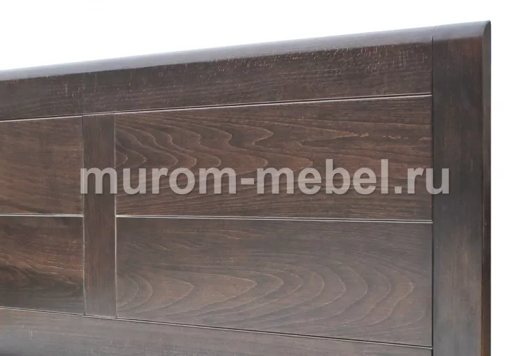Фото Кровать Вермонт из дуба от производителя 'Муром-Мебель'