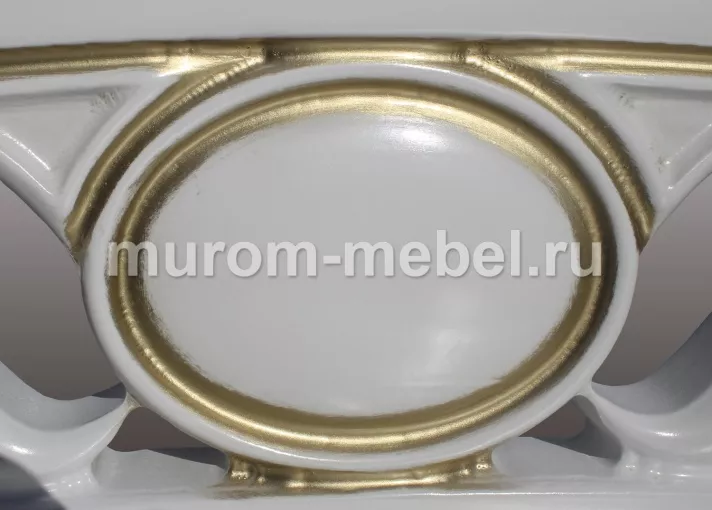 Фото Кровать Оливия из дуба от производителя 'Муром-Мебель'