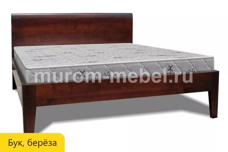 Фото Кровать Данте из бука от производителя 'Муром-Мебель'