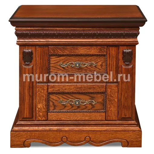 Фото Тумба Милано 2 ящика из березы от производителя 'Муром-Мебель'