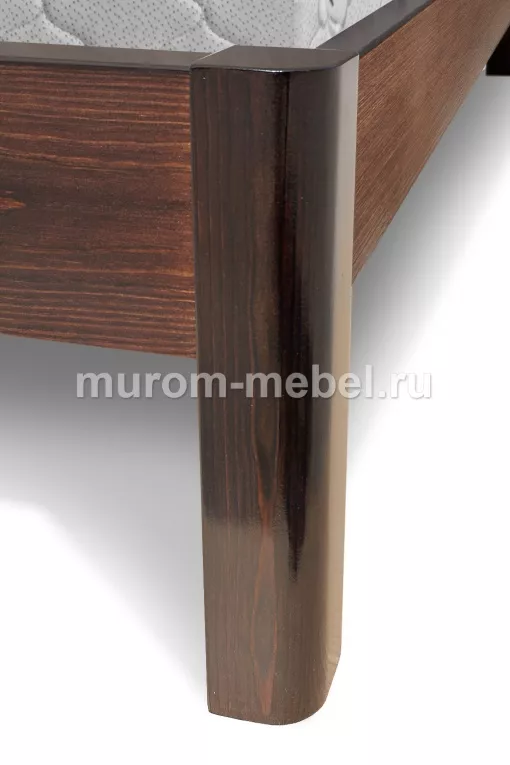 Фото Кровать Готика из дуба от производителя 'Муром-Мебель'
