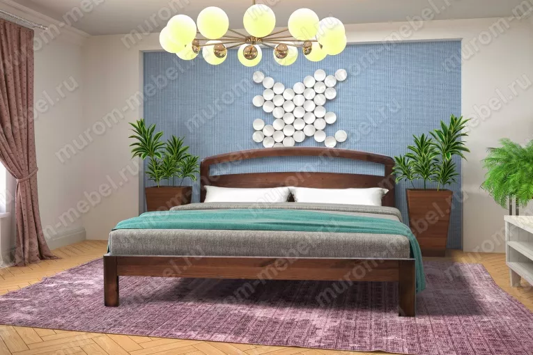 Фото Кровать Бали Light из бука от производителя 'Муром-Мебель'