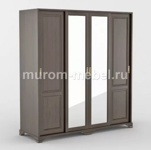 Фото Шкаф-купе Герцог четырехстворчатый с зеркалом от производителя 'Муром-Мебель'