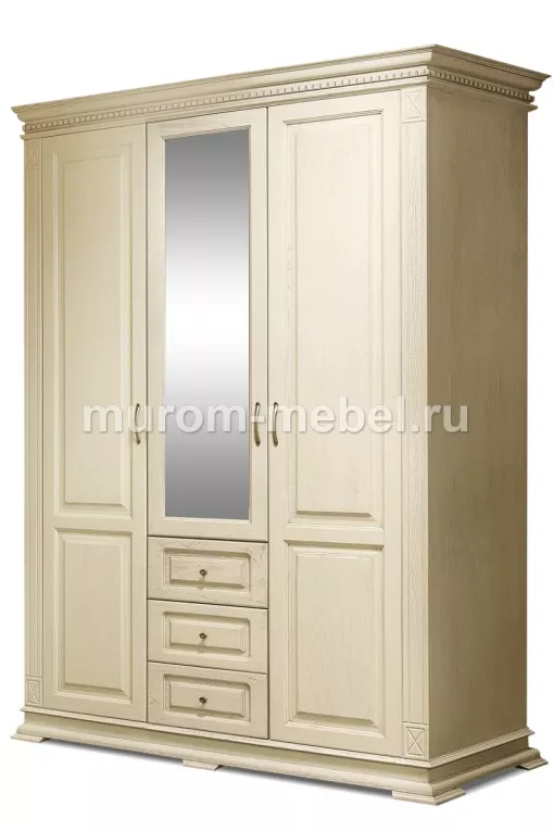 Фото Шкаф 3-х створчатый Флоренция от производителя 'Муром-Мебель'
