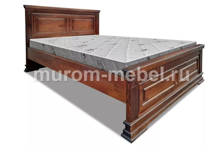 Фото Кровать Флоренция из дуба от производителя 'Муром-Мебель'