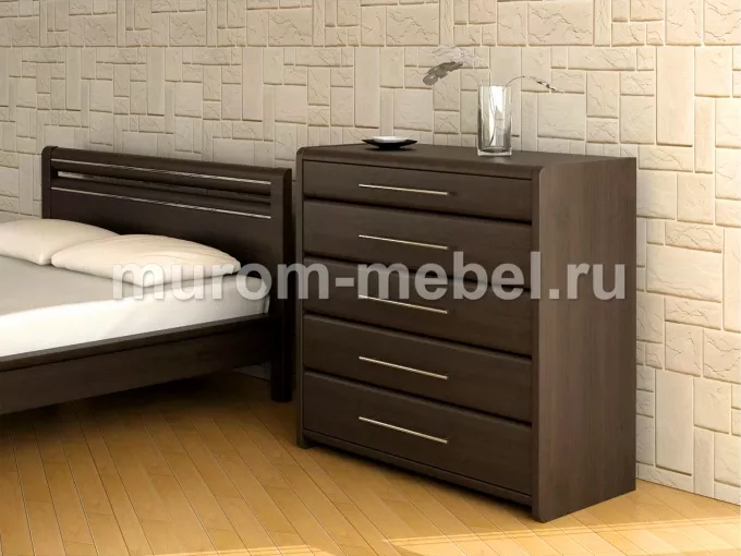 Фото Комод Вермонт 5 ящиков от производителя 'Муром-Мебель'