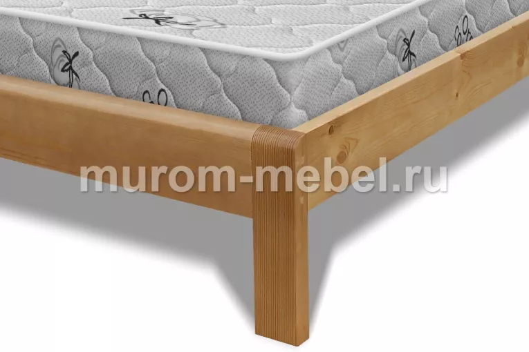 Фото Кровать Рамона из дуба от производителя 'Муром-Мебель'