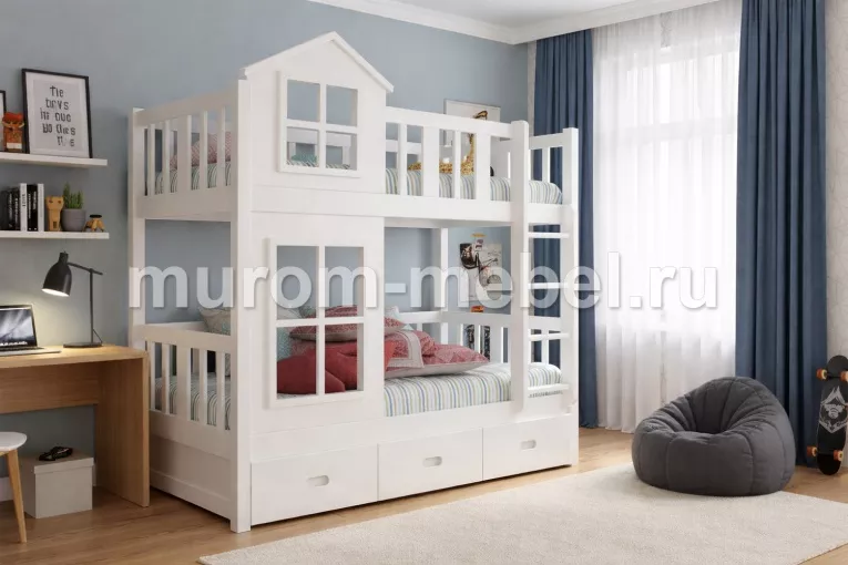 Фото Кровать Городок от производителя 'Муром-Мебель'