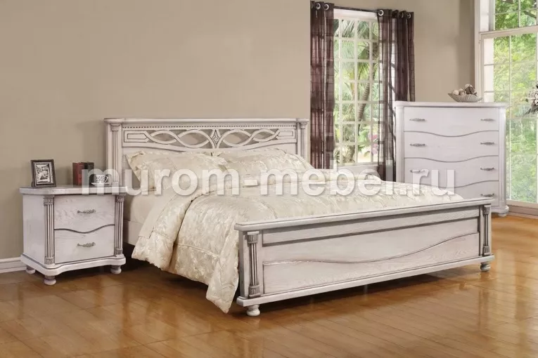 Фото Спальный гарнитур Мелиса из дуба от производителя 'Муром-Мебель'