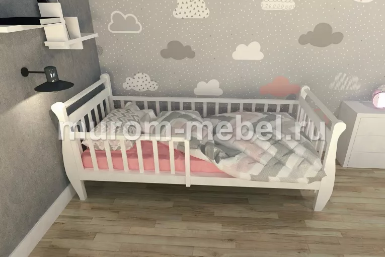 Фото Кровать детская Карета от производителя 'Муром-Мебель'