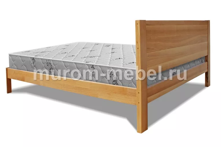 Фото Кровать Готика из дуба от производителя 'Муром-Мебель'