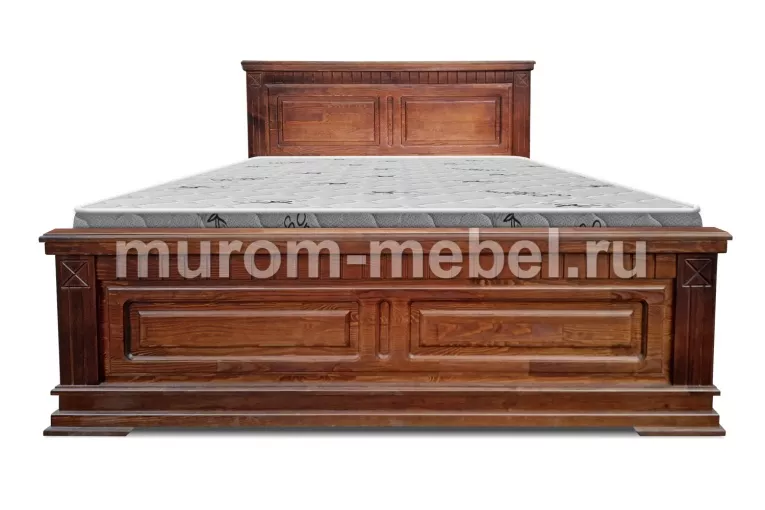 Фото Кровать Флоренция из дуба от производителя 'Муром-Мебель'