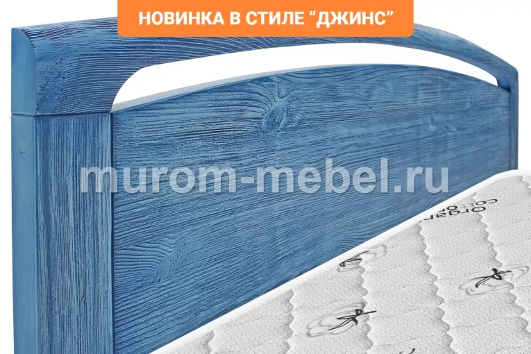 Фото Кровать Бали из дуба от производителя 'Муром-Мебель'