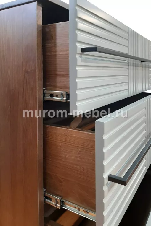 Фото  Комод Бергамо, фасады эмаль от производителя 'Муром-Мебель'