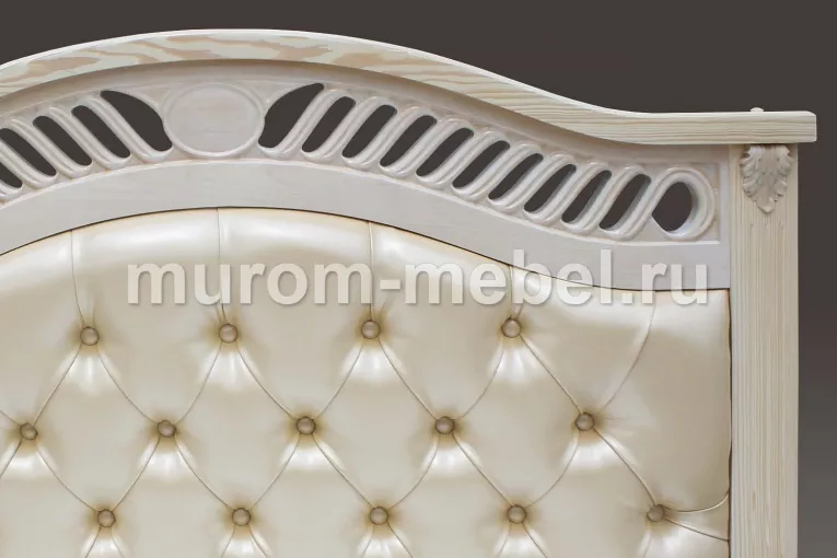 Фото Кровать Оливия Люкс из бука от производителя 'Муром-Мебель'