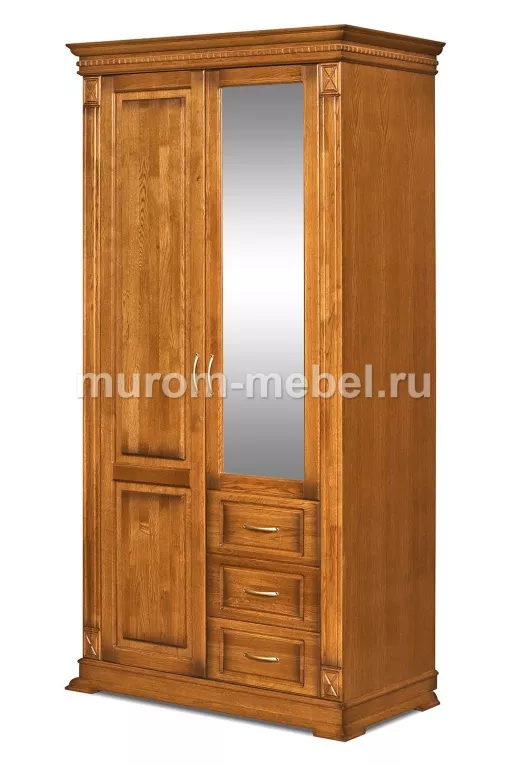 Фото Шкаф для одежды Флоренция-3 от производителя 'Муром-Мебель'
