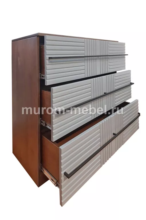 Фото  Комод Бергамо, фасады эмаль от производителя 'Муром-Мебель'