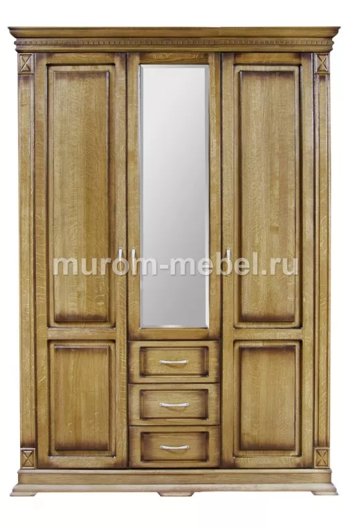 Фото Шкаф 3-х створчатый Флоренция от производителя 'Муром-Мебель'