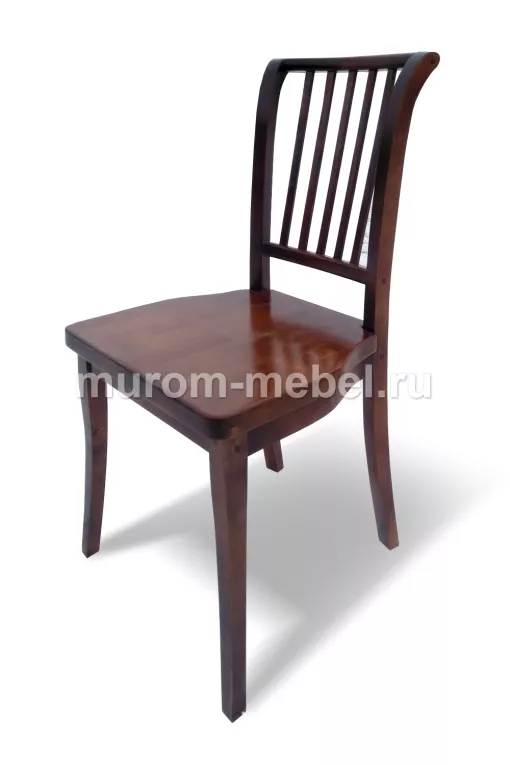 Фото Стул «Грант» массив березы, цвет: Красно-коричневый 2, лак полуглянец от производителя 'Муром-Мебель'